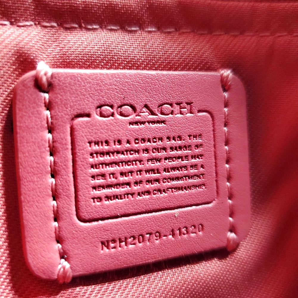 32) COACH Kitt Crossbody Cross-grain Messenger Bag - Picture 5 of 8
